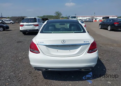 2017 Mercedes-Benz C 300 4Matic/Luxury 4Matic/Sport 4Matic from USA, damaged, VIN 55SWF4KB2HU204504